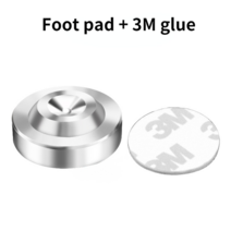 빌스테인 쇼바 Hifi 스테인레스 스틸 충격 흡수 사운드 풋 네일 하이파이 오디오 스피커 튜브 머신 CD 앰프, 02 Foot pad_01 4pcs