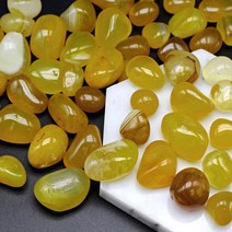 옐로우 아게이트 보석자갈 10~20mm HSRO-204111, 단품