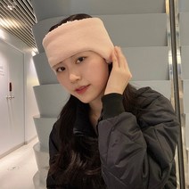 어반스테이지 여성 골프 방한 귀마개, 핑크