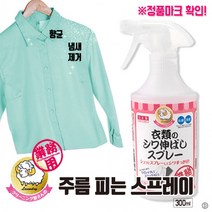 제거 주름 300ml 스프레이 옷 뿌리는다리미 일본직수입정품, [아이미디어] 뿌리는다리미 300ml, 1개