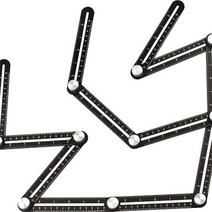 타일 만능 각도자 특수 공구 모양 맞추기 벽돌 자르기, F