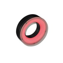 호환가능 플라스틱 병 문자 인식용 LED 머신 비전 링 광원 HXA60D74R2R-24V 모델, 02 green