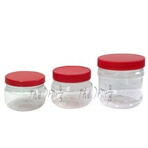 미니PET용기 젓갈통 300g 400g 700g 쨈통 과일청통 미니 플라스틱용기