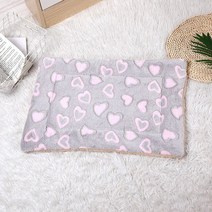 토끼 기니피그 침대 매트 햄스터 두꺼운 봉제 따뜻한 수면 패드 작은 동물 겨울 침구 고슴도치 친칠라, 04 Red Heart_02 S 32X25cm