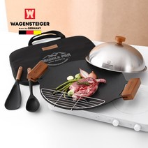 바겐슈타이거 전참시 이국주 그리들 고기불판 통주물 솥뚜껑 삼겹살 불판 가마솥뚜껑, 그리들36cm(단품)