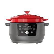 Instant Pot 슬로우쿠커 계란 멀티 예쁜 찜기 약탕기 206734, Red