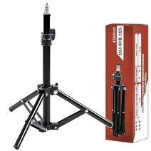 알파믹 테이블 스탠드 촬영용 삼각대 조명 카메라 거치대, LS55