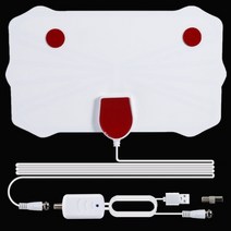TV안테나 tv 안테나 TV안테나선 hengshanlao 2022 디지털 실내 3000 마일 반경 증폭기 dvb-t2 isdb-t 위성 접시 ip 공중 신호 수신기, 1-증폭기 포함
