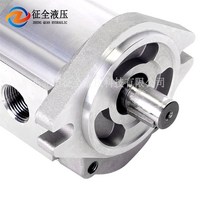 Zhengquan HGP-3A 단일 고압 기어 펌프 유압 수동 압력 조절 밸브 오일, 02 HGP-3A-F6R