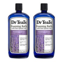 닥터틸즈 입욕제 라벤더 포밍 Dr Teals Foaming Bath Lavender 1000ml 2개