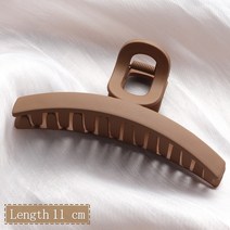 핸드프레스 가중공예 고정 철형 신제품 여성 패션 상어 클립 머리핀 헤어 액세서리 커피 블랙 아크릴 대형, 57 style-56
