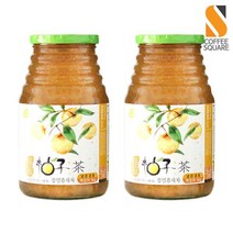 다미즐 봉밀 유자차 1kg 2개세트