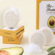 1+1박스 민감피부 자연유래성분 비브랜드 아보카도비누