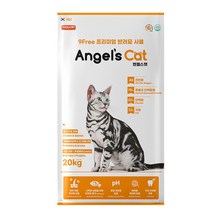 엔젤스캣 전연령 고양이 건식사료 닭고기 & 연어, 닭, 20kg, 1개
