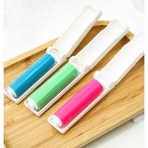 빨아쓰는 반영구 먼지제거기 끈끈이 재사용 돌돌이, 블루