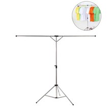 휴대용 접이식 건조대 야외 캠핑 여행 건조대 82-140cm 개폐식 코트 4단 특대, 1개
