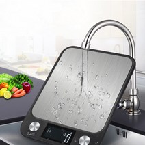 산업용 전자 크레인 호이스트 저울 다기능 식품 주방 5kg1g 스테인레스 스틸 lcd 디스플레이 가정용 검정용, 5kg-1g