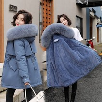 여자 롱패딩 구스 다운 점퍼 후드 코트 겨울 자켓 여성 파카 칼라와 새로운 패션 따뜻한 스노우 웨어 패딩