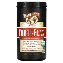 유기농 forti-flax 아마씨 가루 454g(16oz), 454g, 1개