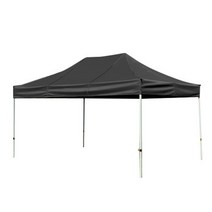 홍캐노피 스텐레스 접이식 행사용 캐노피천막 32mm x 2.5m x 2.5m, 검정, 1개