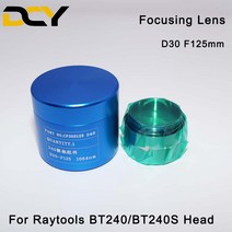 Raytools-파이버 콜리메이터 렌즈 및 초점 D30 F100/125mm 레이툴 파이버 레이저 커팅 헤드 BBT240 0-4KW, 01 D30 F100 Collimating