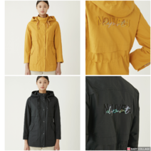 올리비아로렌 NC백화점해운대봄 후드탈착 허리 스트링 캐주얼 점퍼 VVCCLYS2161