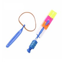 캠핑장놀이 야외 로켓 플래시 새총 탄성 헬리콥터 야외 비행 장난감 화살 파티 선물