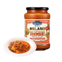 샘표 폰타나 밀라노 크림치즈 로제 파스타 스파게티 소스, 3개, 600g