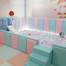 아기방 유아벽쿠션 벽매트 침대 놀이방 태권도장 거실복도 거실 핑크외 30X30 40X40, 오렌지