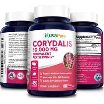 누사퓨어 코리달리스 현호색 500mg 180캡슐 약 6개월분, 상품선택