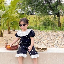 로지 블랙 프릴 도트 상하세트 아동복 여자아동복 여아상하세트 아동상하복 여아상하복 여아옷 여아의류 키즈상하복 아동여름옷 유아상하세트