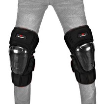 WOSAWE MTB 오토바이 무릎 팔꿈치 보호 패드 세트 모토 크로스 스노우 보드 레이싱 스키 레이싱 롤러 바디 보호 무릎 패드 키트, ML332-HX knee_3