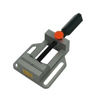 알루미늄 합금 플랫 집게 cnc 조각 기계 벤치 드릴 바이스 고정 장치 라우터 도구, 한개옵션0