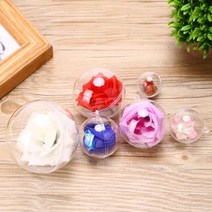 써니s 투명 플라스틱 볼 6p세트 5cm 어린이집 파티, 단품