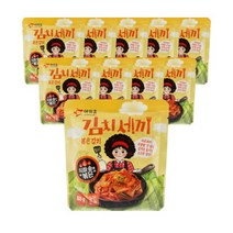 아워홈 김치세끼 볶음김치 80g 10개 3분요리 비비고, 아워홈 김치세끼 볶음김치 80g 1
