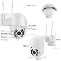 아파트현관cctv 현관문 앞 강아지 홈캠 원래 5mp hd ip 야외 ai 인간 카메라, 3mp, au 플러그