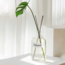 대용량 디퓨저 바닐라빈 시더우드 500ml 볼름에릭스 선물용 실내 방향제 천연 디퓨져, 시더우드+우드스틱, 장식03_야자잎