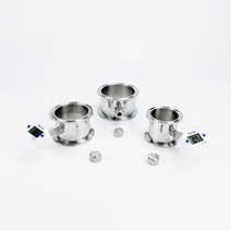 용접 써모 웰 니플이 있는 2 인치 OD64mm 트라이 클램프 파이프 트라이 클램프 연결 파이프 피팅 일체형 용접 어댑터 SS304, 2inch  51mm OD64mm+Without The