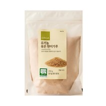 ORGA 집밥 유기농 볶은현미가루 (250g) 제사 명절 아이들간식 자취 건강식 전 부침개 튀김, 1개