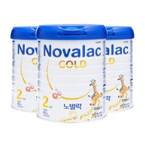 노발락 프리미엄 분유 골드 2단계, 800g, 6개