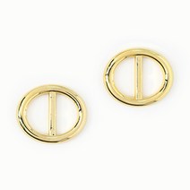 쏘잉스 76-169 심플 라운드 트렌치버클 내경30mm_골드 CG0
