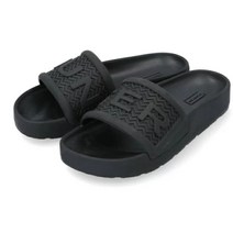 헌터 블룸 알지 폼 슬라이드 플랫폼 뮬 슬리퍼 블랙