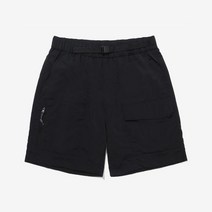 휠라 벨트형 카고 쇼츠 (FS2TRD2134X_BLK)