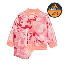 아디다스 키즈 85cm 90cm 유아 매장인기 카모플라쥬 슈퍼스타 상하세트-GD2889