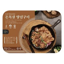 강강술래 (단)[강강술래]돈목살 양념구이 500g 4팩, 4개