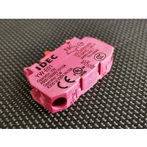 IDEC 전원 스위치 버튼 YW-E01 / 용 접촉 블록, 01 YW-E01