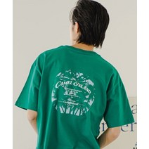 카멜워크 카멜 아일랜드 반팔 티셔츠 그린