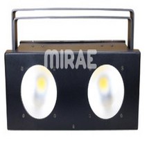 LED 쥬피터조명 LED COB 200W Blinder Light 3200K 전구색(할로겐조명 1000W밝기 디머조절가능) 쥬피터라이