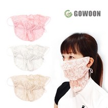 고운골프 UV차단 마스크 H6타입, 핑크