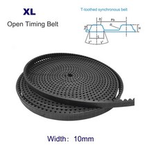 콘베어로라 컨베어AL롤러 컨베어롤러 Pu 타이밍 벨트 xl 개방형 사다리꼴 벨트 너비, 10mm, 1미터
